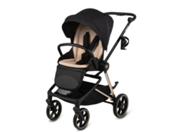 KIDWELL Cochecito de bebé Velmont Negro/Beige