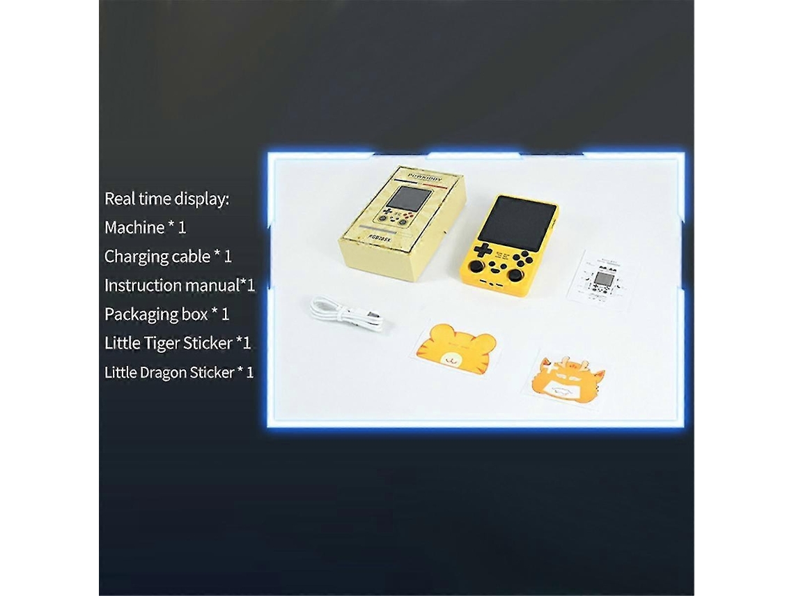 Rgb20sx Consola De Videojuegos Retro 16gb 64gb 10000 Juegos 4.0 Pulgadas Wifi 2.4 Bluetooth Controlador De Juegos De Mano B