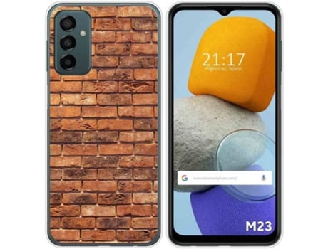 Carcasa para Samsung Galaxy M23 5G TUMUNDOSMARTPHONE Dibujos Ladrillo 04 Multicolor