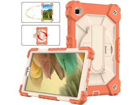 Carcasa Tablet Samsung Galaxy Tab A7 Lite T220/T225 HFS-HOUSE Kickstand Naranja