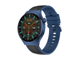 Reloj inteligente con llamadas Bluetooth, memoria de 256 Mb y reproducción de música, color azul Yizhood