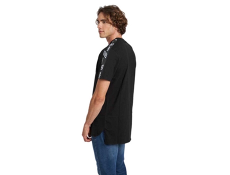 Camiseta de Hombre para Fútbol UMBRO Hercules Negro (S)