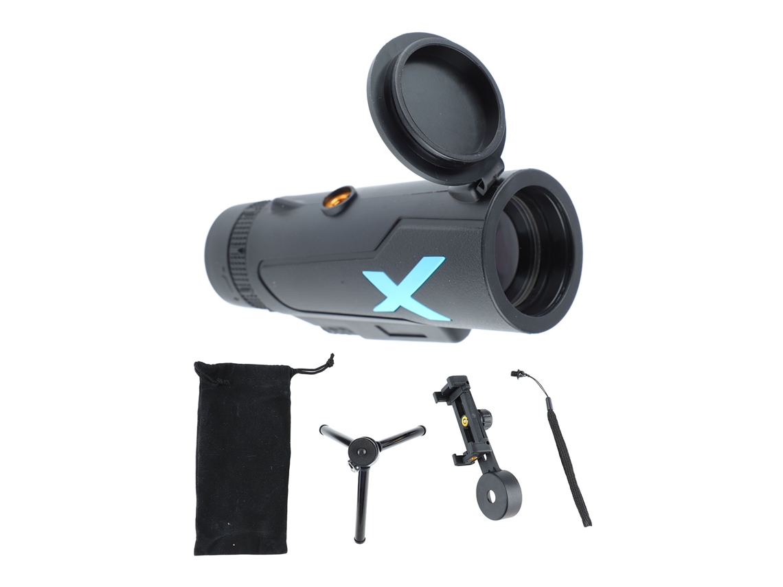 Telescópio Monocular 12x50 Hd Para Observação De Aves E Exteriores, Material Abs