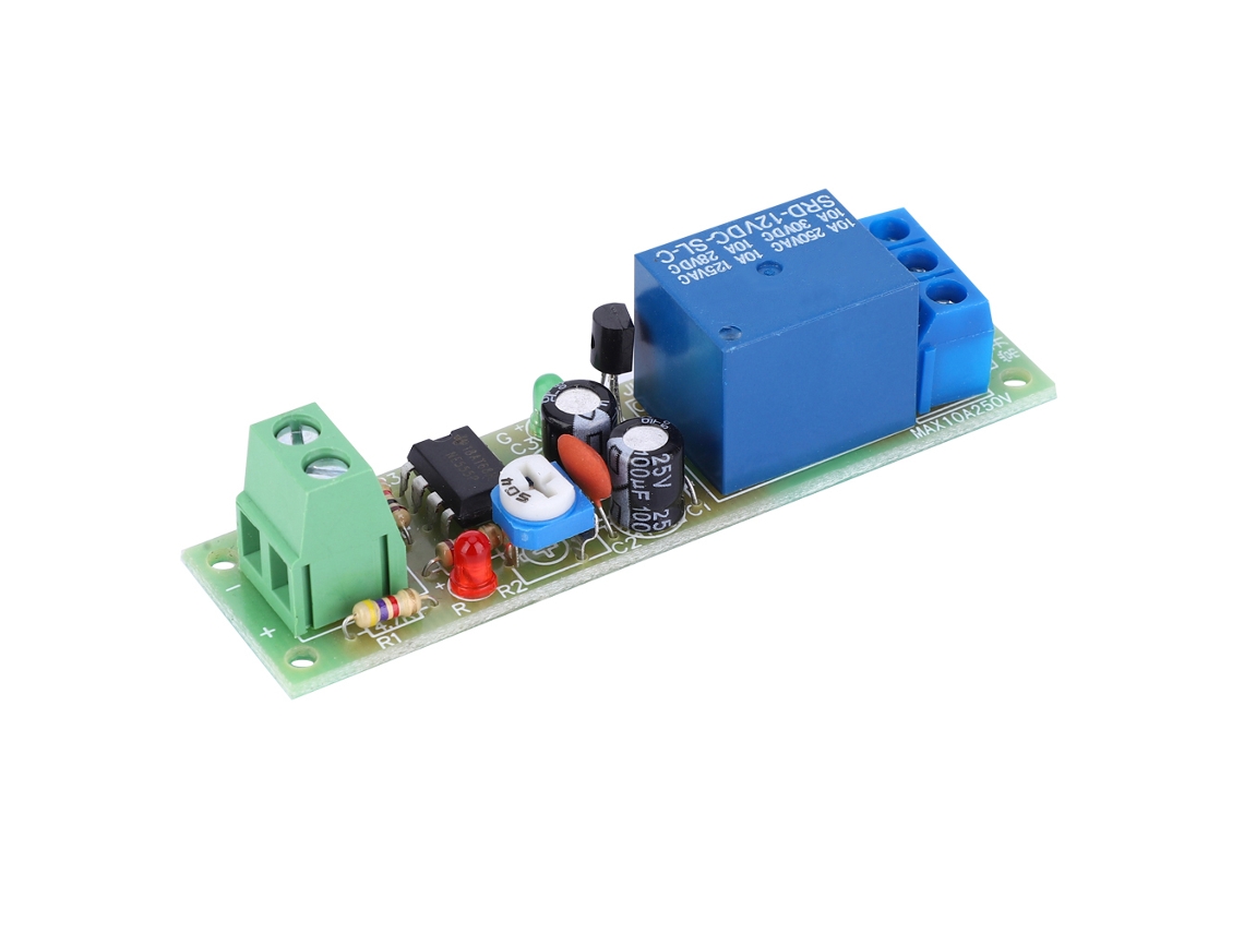 Módulo De Relé Con Temporizador Jk02 Interruptor Apagado Por Temporizador Dc12v 200s