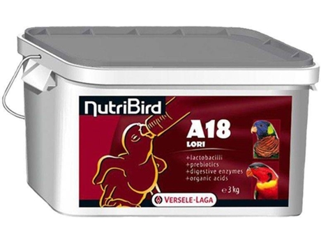 Alimentación para Aves VERSELE-LAGA Nutribird A18 (3Kg)