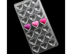 Moldes para galletas, moldes para barras de chocolate 3D, herramientas para chocolate, bandeja de policarbonato, molde Chaberlu