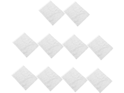 Paquete Almacenamiento 50 Piezas Tejida Blanca 60x45 Ligero Portátil Ideal Guardar Zapatos Temporada Perfecto