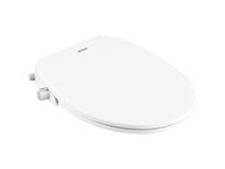 Asiento de bidé no electrónico estándar Moen EB500 R para inodoros redondos, color blanco