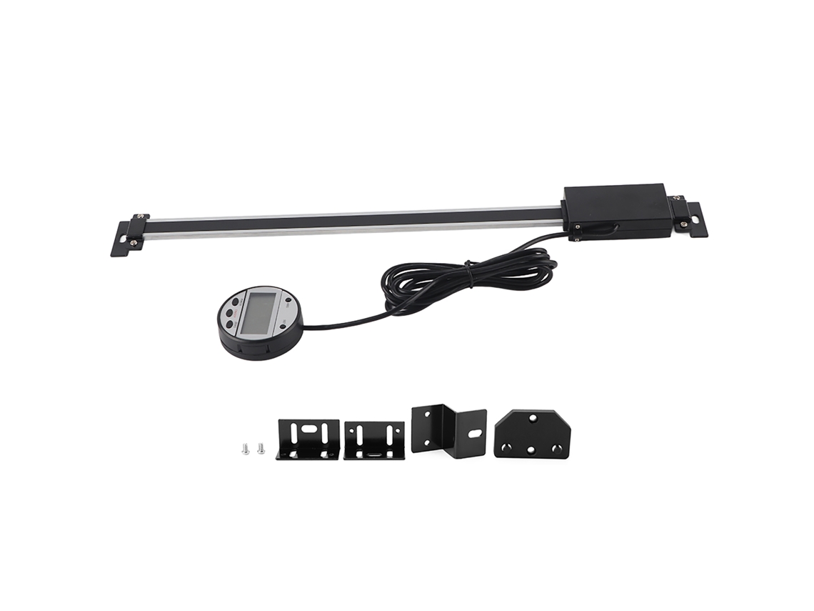 Kit De Lectura Digital Precisa 0-300mm Para Fresadoras Y Tornos Con Escala Lineal Lcd