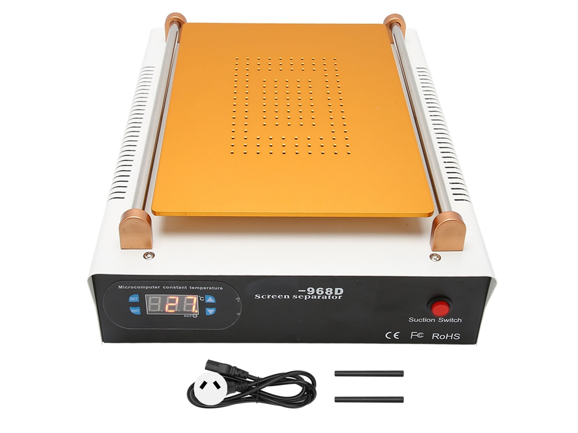Máquina clasificadora con pantalla LCD de 14 pulgadas, doble bomba, 968d 800w