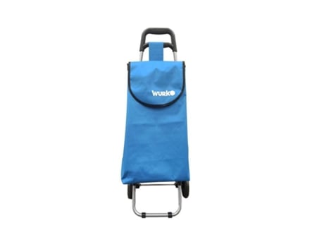 Carro compra 2 ruedas azul
