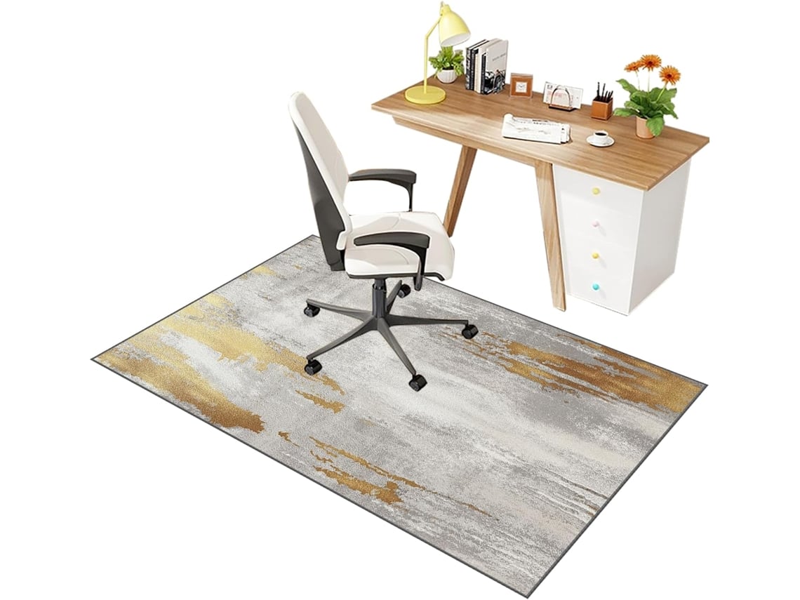 Tapete Protetor Piso Escritório 90 X 120 Cm Piso Parquet Laminado Xunzheng