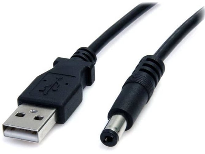 Cable de Alimentación STARTECH Cable de Alimentación de 91cm de alimentación USB A a M de Tipo Barril de 5,5mm