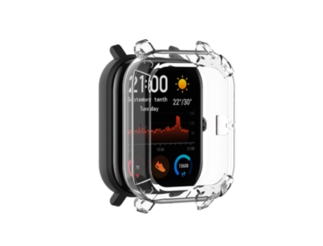 Carcasa de TPU claro para Huami Amazfit GTS Watch - blanco transparente