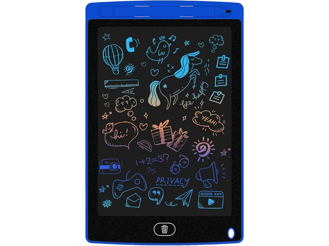 Tableta LCD interactiva de escritura y dibujo Csyy para niños (azul)