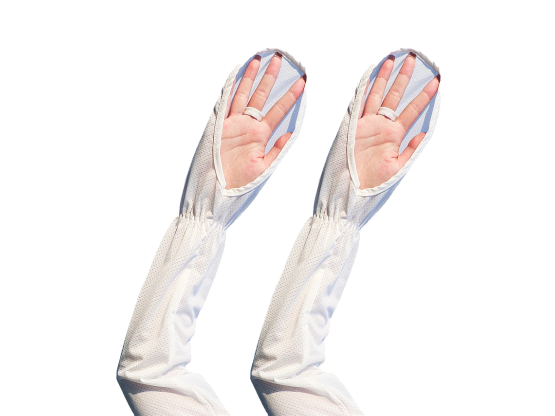 Protector solar para deportes al aire libre y viajes, guantes y calentadores de brazos, mangas frías para ciclismo, jardinería, conducción, pesca y golf.