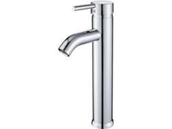 Grifo de baño de un solo orificio, grifo moderno para lavabo con válvula de cerámica, flujo de cascada para lavabos de un solo orificio, construcción