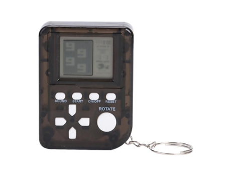 Mini Portátil Retro Clásico Lcd Tetris Consola de Juegos Llavero Máquina F001