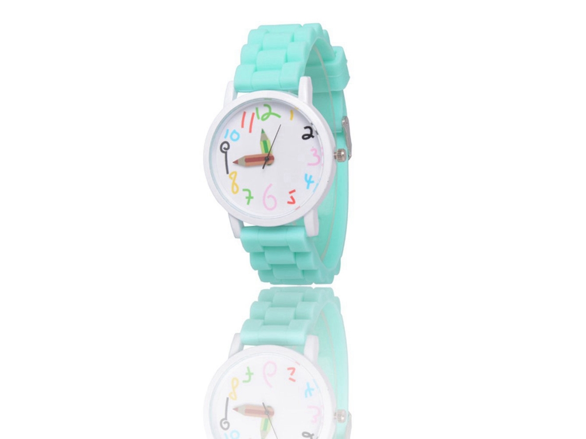 Reloj De Pulsera Analógico De Aleación Y Cuero, Regalo De Moda Para El Tiempo Libre Para Mujeres (amarillo)