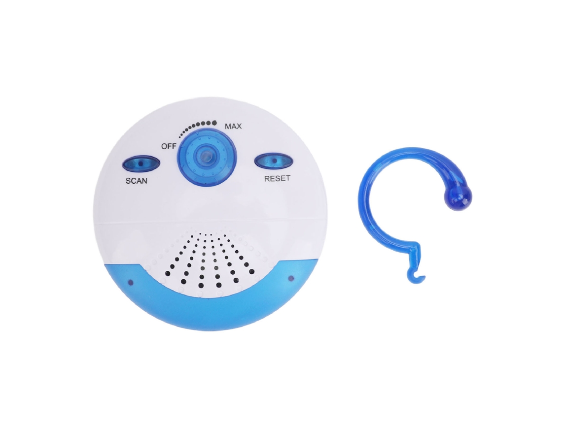 Radio De Ducha Impermeable Ipx7 Con Sonido Envolvente De 360 Grados, Radio Fm Portátil Con Asa Superior Para Uso En El Baño Y En Exteriores.