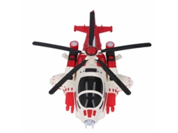 Ats-juguete De Avión Para Niños Con Música, Luces Y Sonidos, Avión Eléctrico Universal Con Hélice Rojo