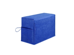 (azul) Funda Antipolvo Para Máquina De Coser Doméstica Con Bolsillo, Compatible Con La Mayoría De Las Máquinas De Coser Estándar - 46x32x21cm