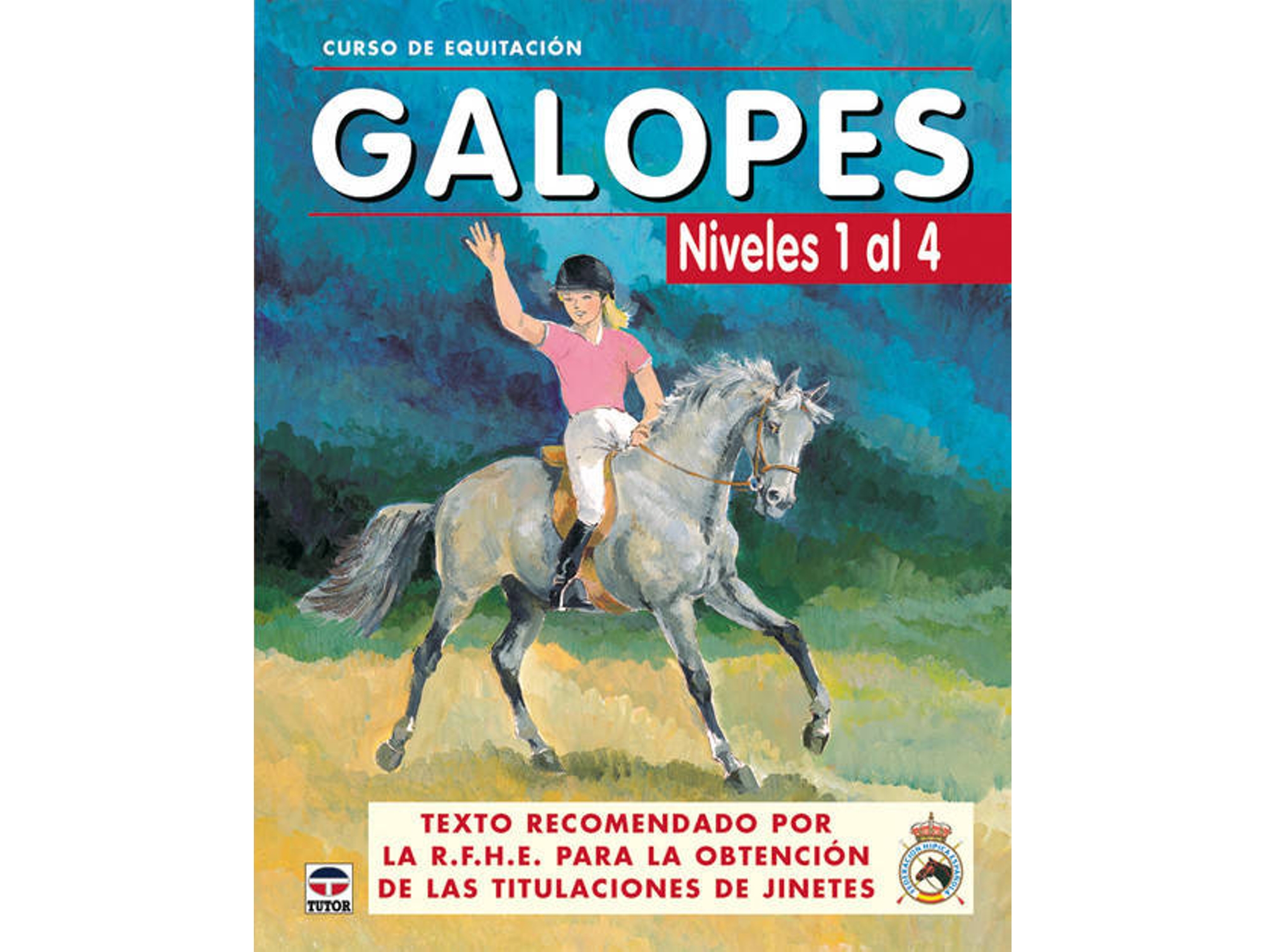 Libro Curso De Equitación. Galopes. Niveles 1 Al 4 (Español)