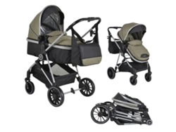 Carrito de bebé duo convertible KALI hasta 22 kg de MONI Olive green