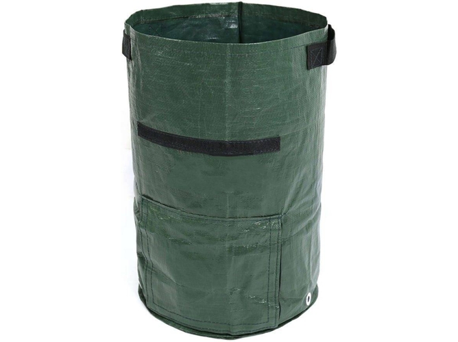Cubo de Basura Verde HEAN Plantas