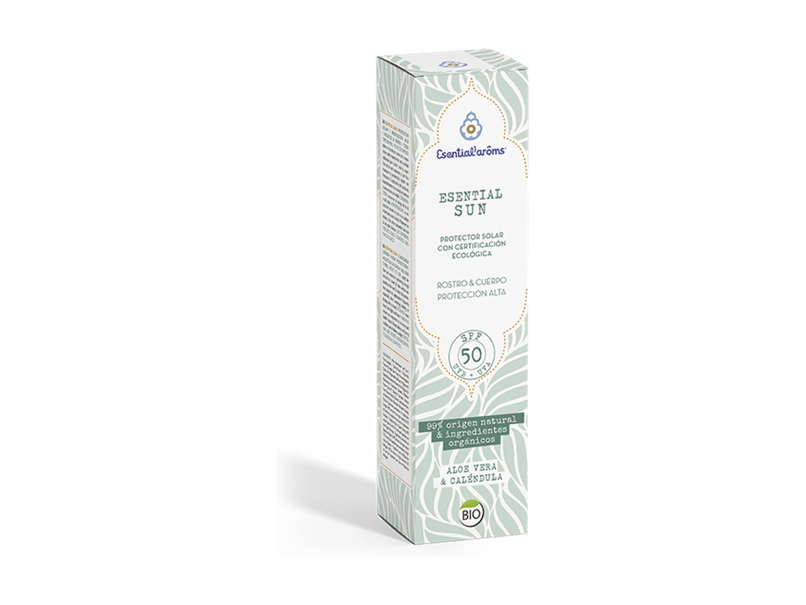 Esential Aroms - Protetor solar Essential Sun SPF50 Bio 100 ml