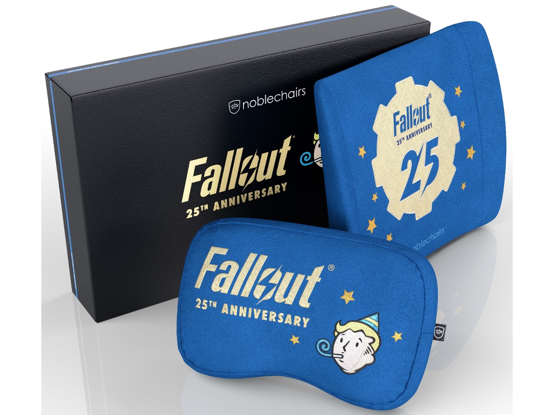 Set de Almohadas NOBLECHAIRS Memory Foam Edición 25º Aniversario de Fallout