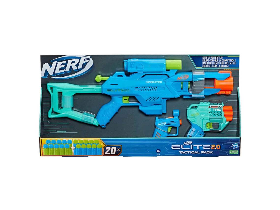 NERF Elite 2.0 Kit Tático (Edad Mínima Recomendada: 8 años)