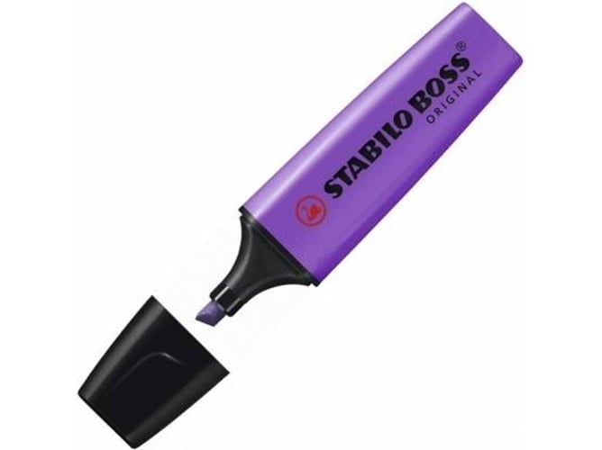 Marcador Fluorescente STABILO Boss Original Morado