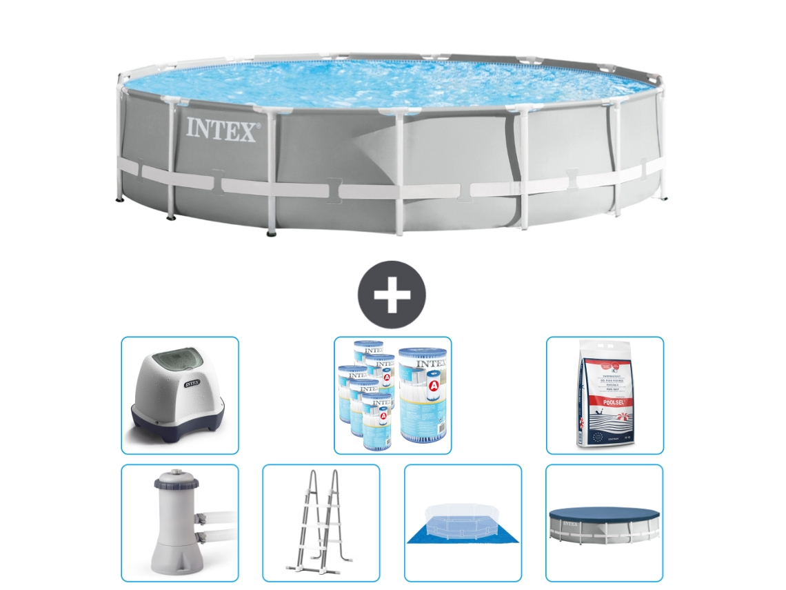 Piscina Tubular INTEX 26724GN-CB57 (14614 L - 457x107cm)
