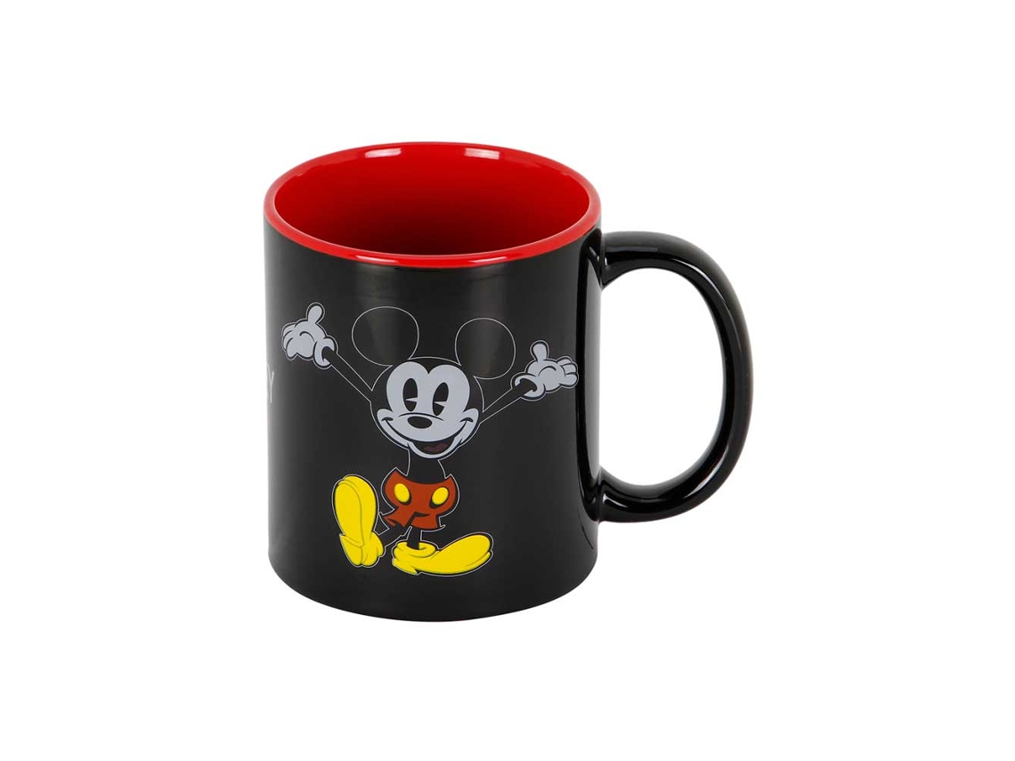 Taza con cara de Mickey Mouse de Disney, multicolor
