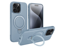 Funda La Cubierta Protectora Del Anillo Dedo Giratorio Para Iphone 14 Plus Siurn Azul