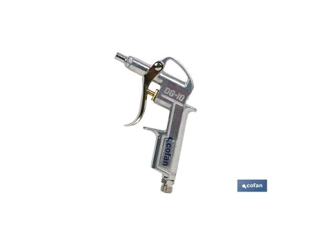 Pistola de soplar aluminio