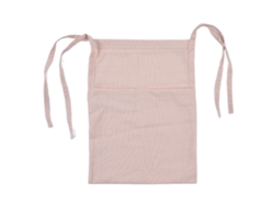 Bolsa De Almacenamiento Colgante Para Cuna Rosa, Ligera, De Gran Capacidad Y Un Solo Compartimento.