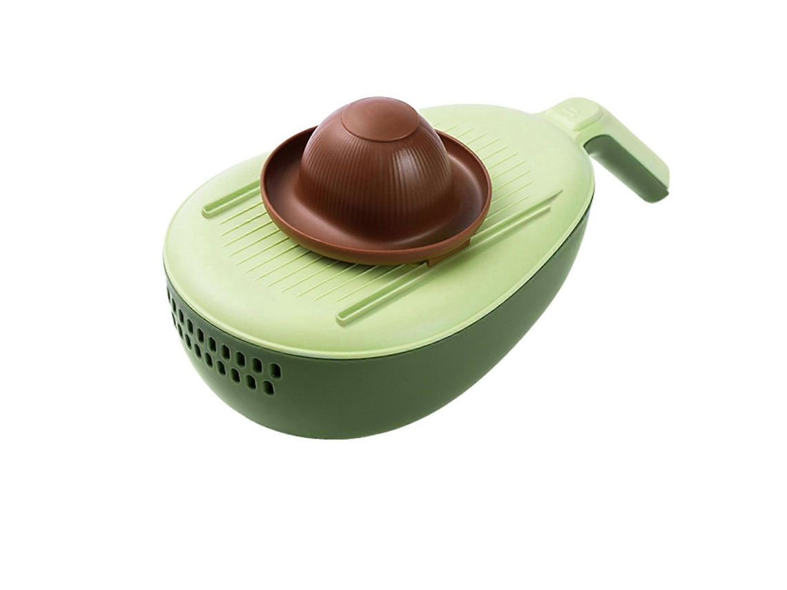 Cortador de verduras en cubos con caja de almacenamiento, rebanador de ensaladas y frutas, pelador Everley891 (2024)