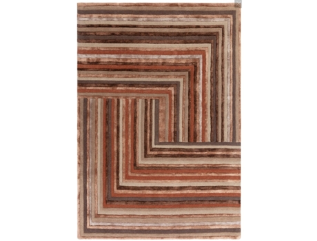 Alfombra Moderna de Lana para Salón Neto NOVATREND (160x230 cm)