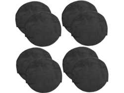 Juego De 4 Fundas Protectoras Para Ruedas De Autocaravanas, Impermeables, Resistentes A La Suciedad, Para Remolques Y Camping (2 Piezas)
