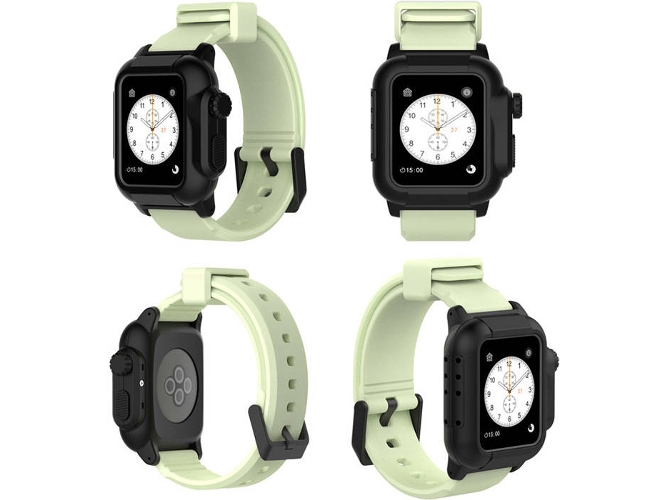 Carcasa WISETONY Apple Watch Series 2 y 3, 42 mm Negro