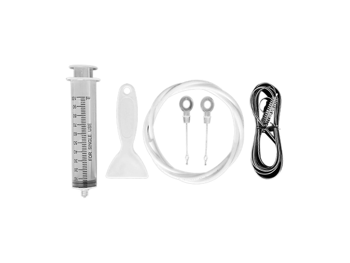 Kit de limpieza y desatasco de desagües de refrigerador, 5 piezas