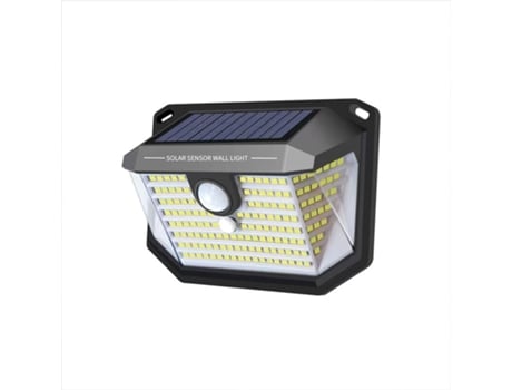 Luz solar al aire libre, 178 LED luz solar al aire libre, lámpara solar impermeable IP65, con sensor de movimiento, iluminación gran angular de 270...