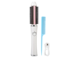 Peine Rizador Sin Cable Con 3 Niveles De Temperatura, Antiestático, Anión Y Recargable Usb Para El Cabello