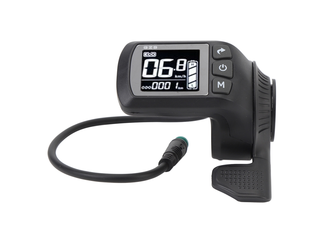 Pantalla para bicicleta eléctrica (2 en 1, resistente al agua)