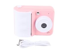 Cámara Digital Instantánea Rosy De 48 Mp Y 1080p Hd Con Impresión Instantánea Para Niños Y Niñas.