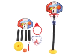 Soporte Ajustable Para Canasta De Baloncesto Infantil De 0,52 A 1,15 M. Juguete Para Interiores Y Exteriores Con Pelota.