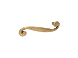 Tirador para muebles de zamac, distancia entre centros de 96 mm, estilo Florencia antiguo, juego de 6, HARDWAREXCHANGE