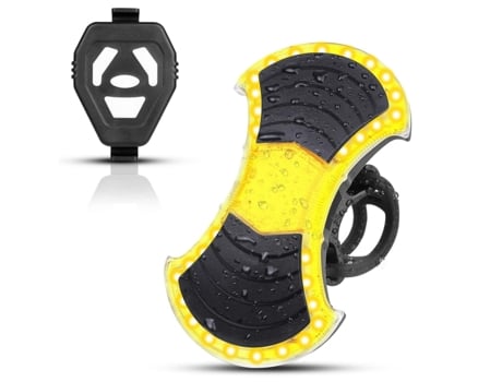 LED recargable por USB, luz trasera de bicicleta deportiva ultrabrillante para casco de ciclismo, mochila, advertencia de seguridad, 5/6 opciones d...